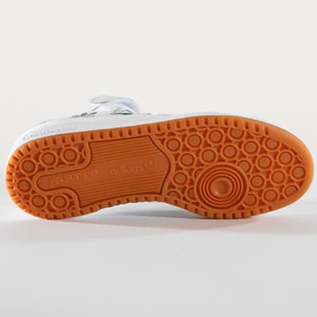Adidas Originals - Baskets Forum Low AQ1261 Footwear White Collegiate Green Gum