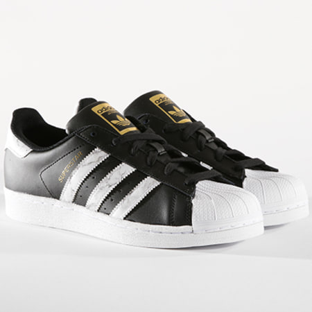 Adidas Originals - Baskets Superstar D96800 Core Black Footwear White Gold