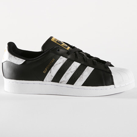 Adidas Originals - Baskets Superstar D96800 Core Black Footwear White Gold