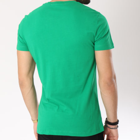 Calvin Klein - Tee Shirt Institutional Slim 7856 Vert