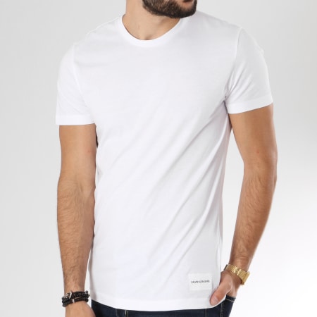 Calvin Klein - Tee Shirt Basic 8037 Blanc