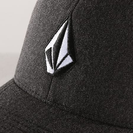 Volcom - Casquette Trucker Full Stone Cheese Gris Anthracite Chiné