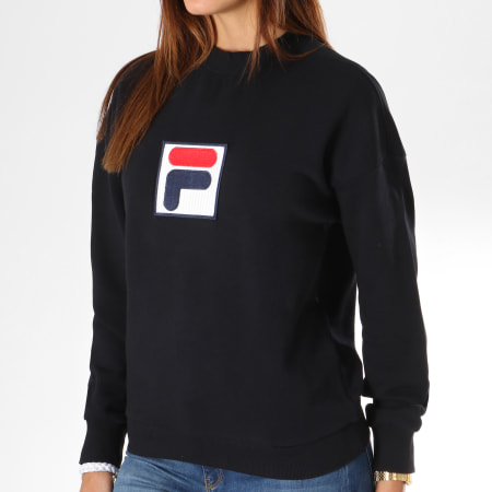Fila Sweat Crewneck Femme Erika 2.0 682318 Noir Ryses
