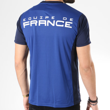 Foot - Tee Shirt De Sport Fan F17006 Bleu Marine