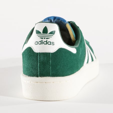 Adidas Originals - Baskets Campus B37847 Core Green Clo White