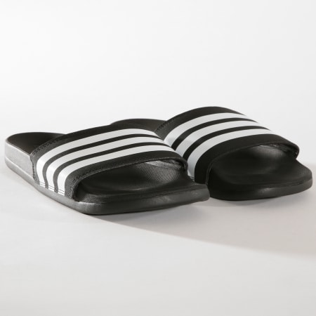 Adidas Originals - Claquettes Adilette Comfort AP9971 Noir Blanc