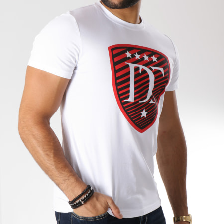 Distinct - Tee Shirt Ney Blanc Rouge