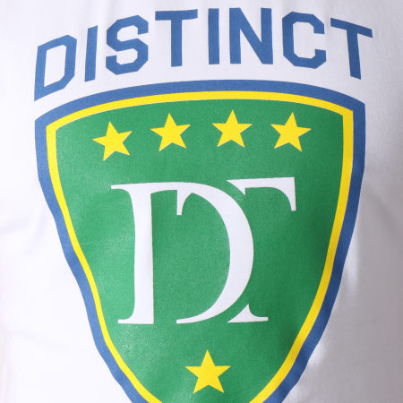 Distinct - Tee Shirt Selecao Blanc Vert