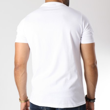 Distinct - Tee Shirt Cartouche Blanc 