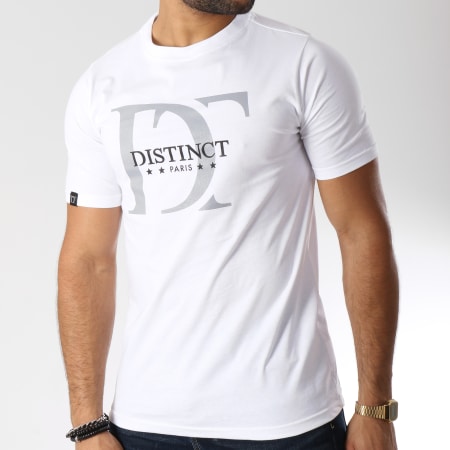 Distinct - Tee Shirt Manhattan Blanc