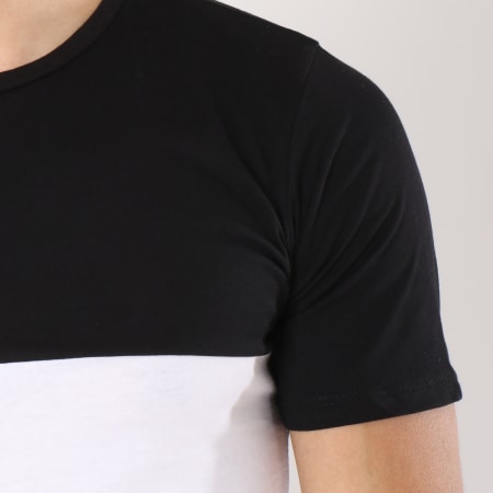 MTX - Tee Shirt Oversize Zips 3191 Rouge Noir Blanc