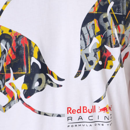 Puma - Tee Shirt Red Bull Double Bull 576626 Blanc