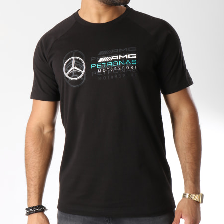 Puma - Tee Shirt Logo Mercedes AMG Petronas 577409 Noir