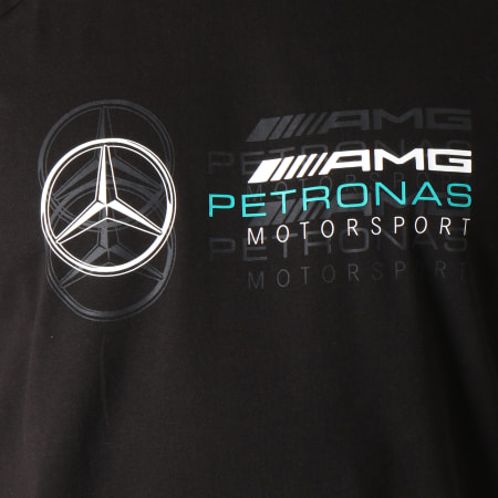 Puma - Tee Shirt Logo Mercedes AMG Petronas 577409 Noir