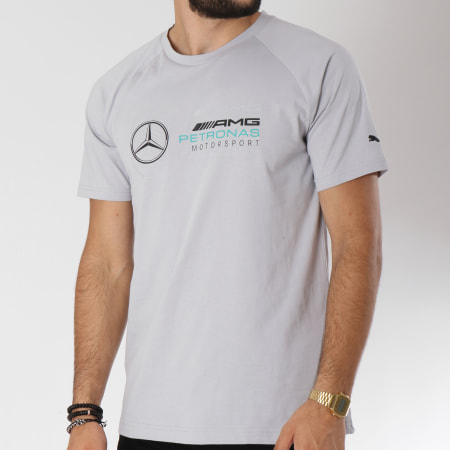 Puma - Tee Shirt Logo Mercedes AMG Petronas 577409 Gris
