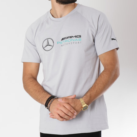 Puma - Tee Shirt Logo Mercedes AMG Petronas 577409 Gris