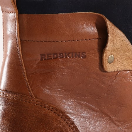 Redskins - Boots Yedes 27102 Cognac Bleu Marine