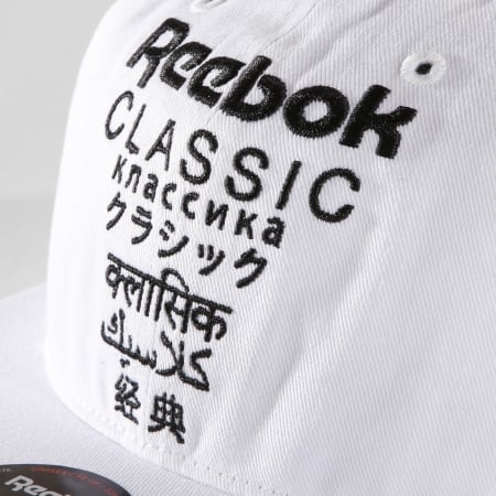 Reebok - Casquette Classics International DL8707 Blanc Noir