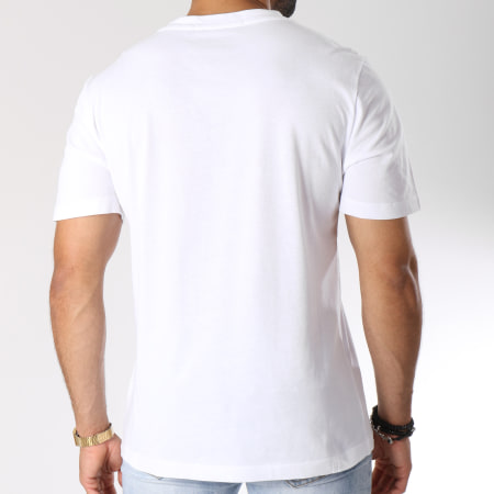 Calvin Klein - Tee Shirt Institutional Box Logo 7850 Blanc Noir