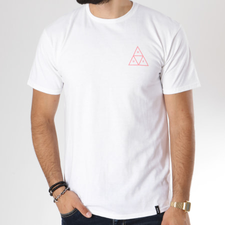 HUF - Tee Shirt Good Trips Triple Triangle Blanc 