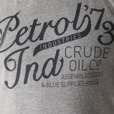 Petrol Industries - Tee Shirt TSR608 Gris Chiné