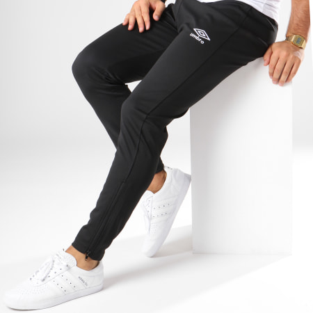 Umbro - Stampa dei pantaloni da jogging Core Nero Bianco