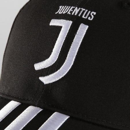 Adidas Performance - Casquette Juventus 3 Stripes CY5558 Noir Blanc