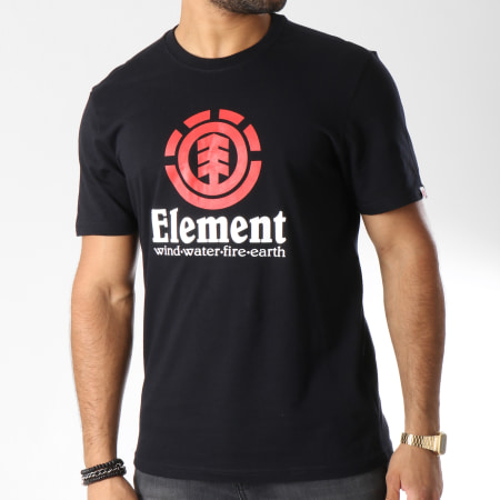 Element - Tee Shirt Vertical Noir