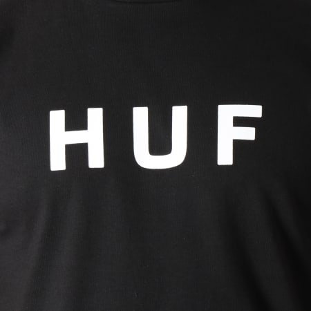 HUF - Tee Shirt Original Logo Noir