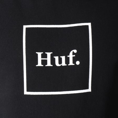 HUF - Sweat Capuche Box Logo Noir