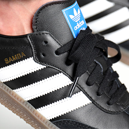 Adidas Originals - Baskets Samba B75807 Core Black Footwear White Gum 5