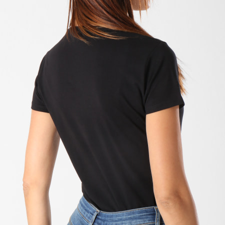 Kaporal - Tee Shirt Femme Tine Noir