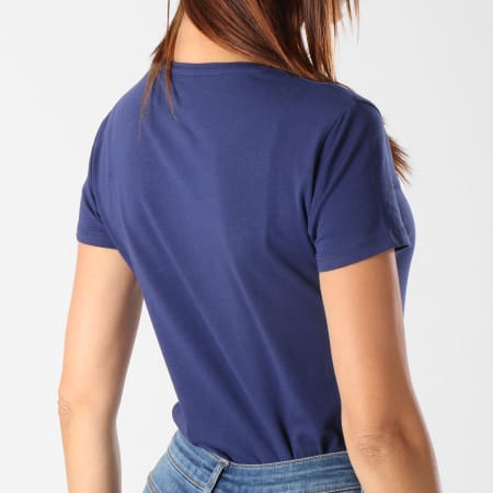 Kaporal - Tee Shirt Femme Tine Bleu Marine
