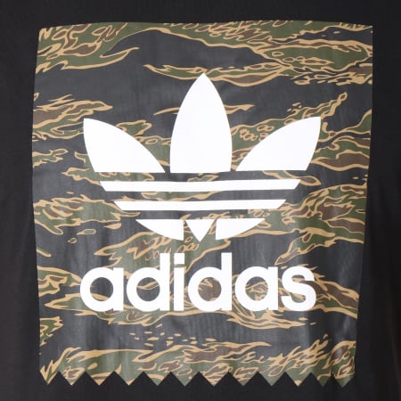 Adidas Originals - Tee Shirt Camo BB DH3939 Noir Camouflage 