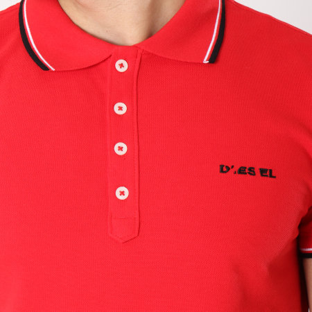Diesel - Polo Manches Courtes Randy 00SI29-0MXZA Rouge