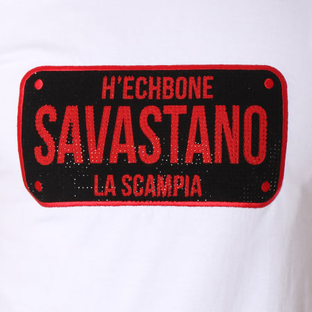 Hechbone - Tee Shirt Savastano Blanc