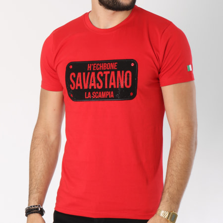 Hechbone - Tee Shirt Savastano Rouge