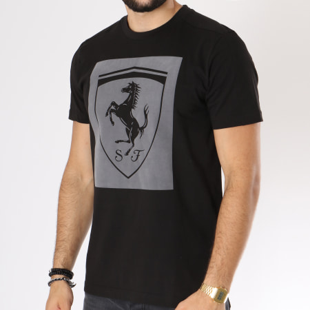 Puma - Tee Shirt Big Shield Ferrari 576684 Noir 