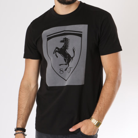 Puma - Tee Shirt Big Shield Ferrari 576684 Noir 
