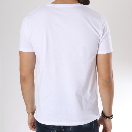 Dabs - Tee Shirt Mask Blanc