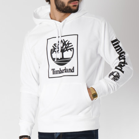 pull timberland blanc