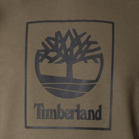 Timberland - Sweat Capuche Seasonal Logo A1N9B Vert Kaki