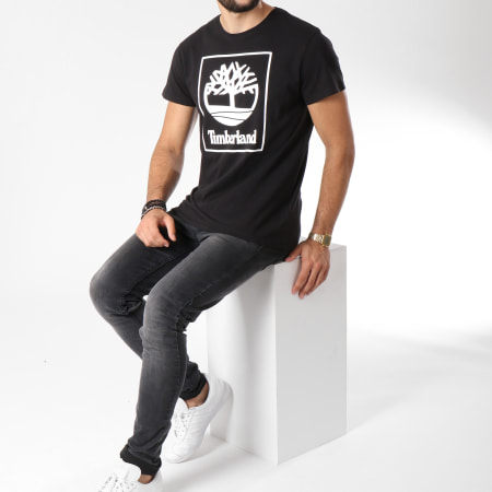 Timberland - Tee Shirt Seasonal Logo A1N8Y Noir