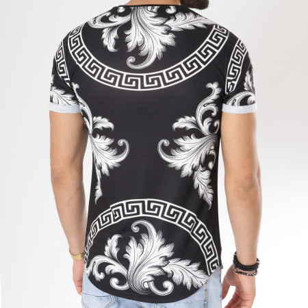 Uniplay - Tee Shirt Oversize T365 Noir Blanc Renaissance