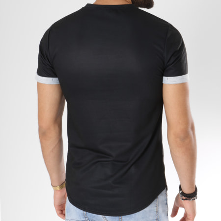 Uniplay - Tee Shirt Oversize T332 Noir Rose