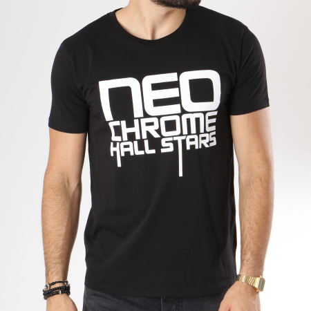 Neochrome - Hall Stars Tee Shirt Nero