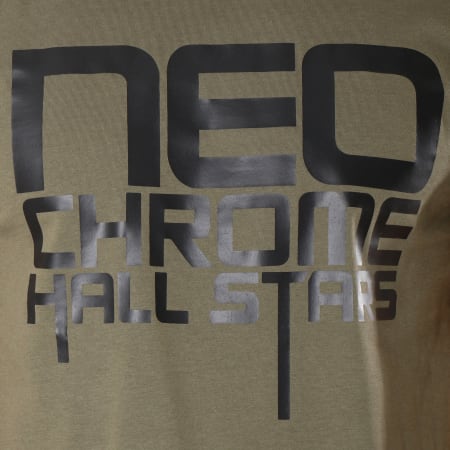 Neochrome - Tee Shirt Hall Stars Vert Kaki