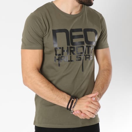 Neochrome - Tee Shirt Hall Stars Vert Kaki