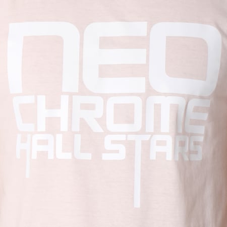 Neochrome - Tee Shirt Hall Stars Rose Pale