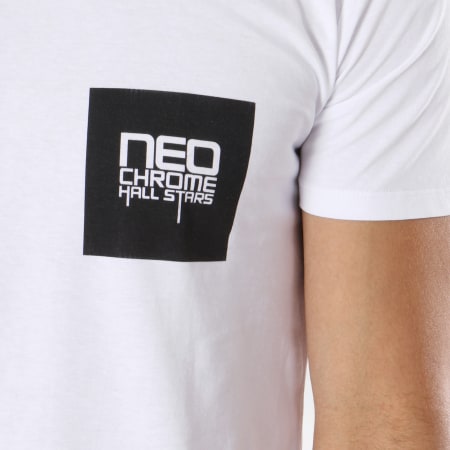 Neochrome - Tee Shirt Box Blanc Noir